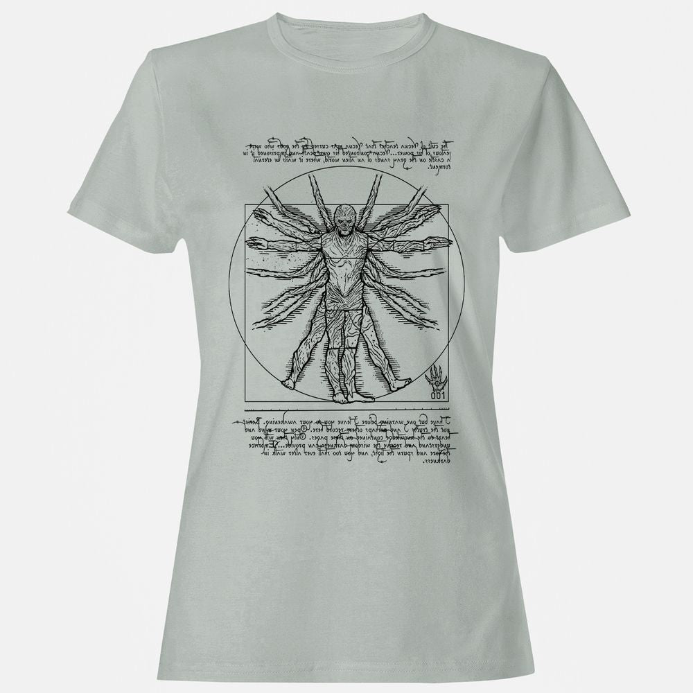 Women's T-Shirt - 76J3YFX2 - Ash - 2