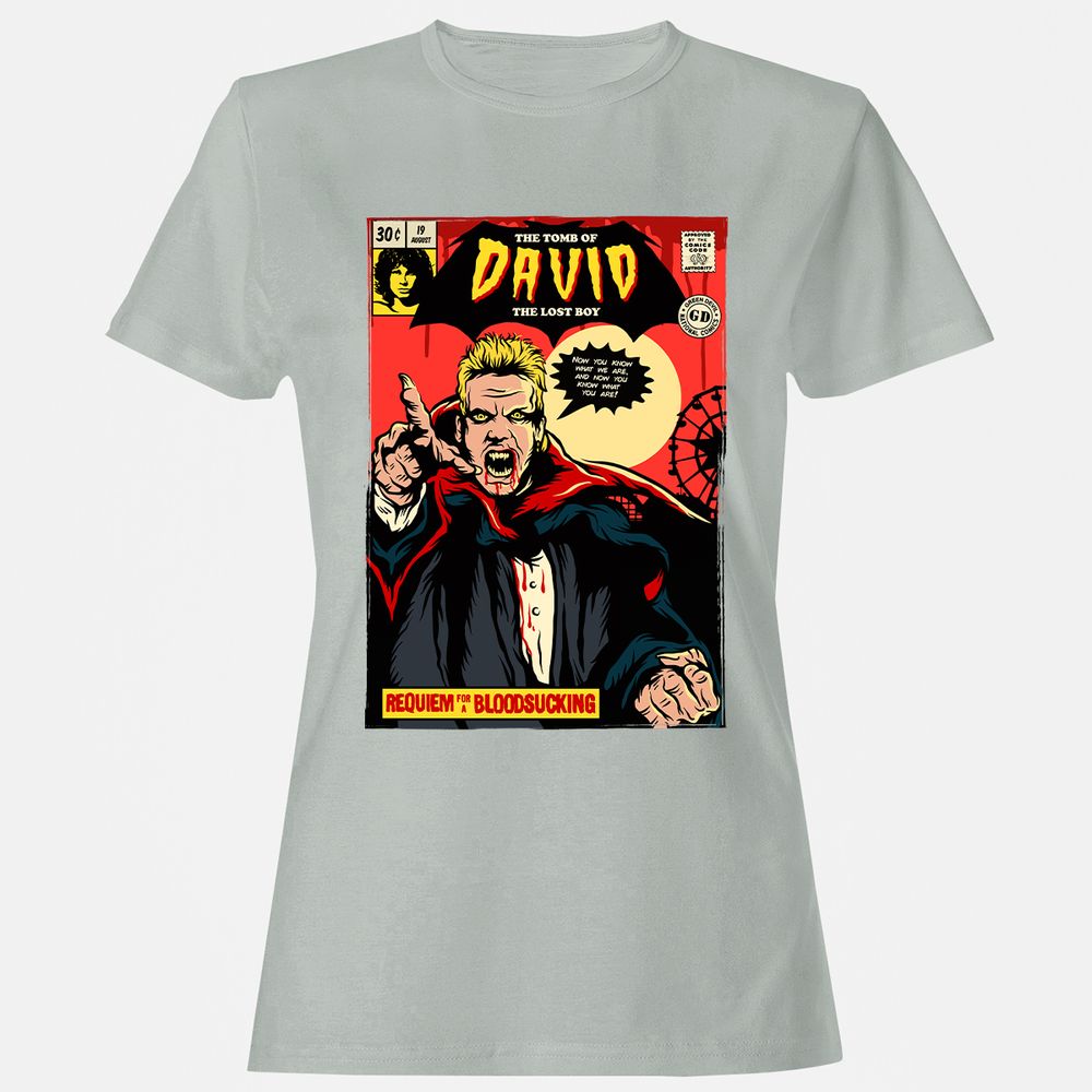 Women's T-Shirt - J1436CDQ - Ash - 2