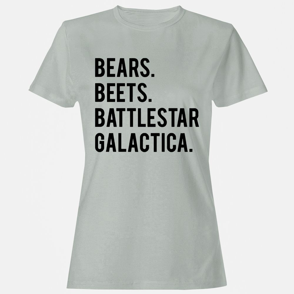 Women's T-Shirt - QVFES2BS - Ash - 2