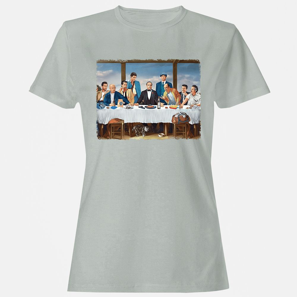 Women's T-Shirt - 4HYW86PQ - Ash - 2