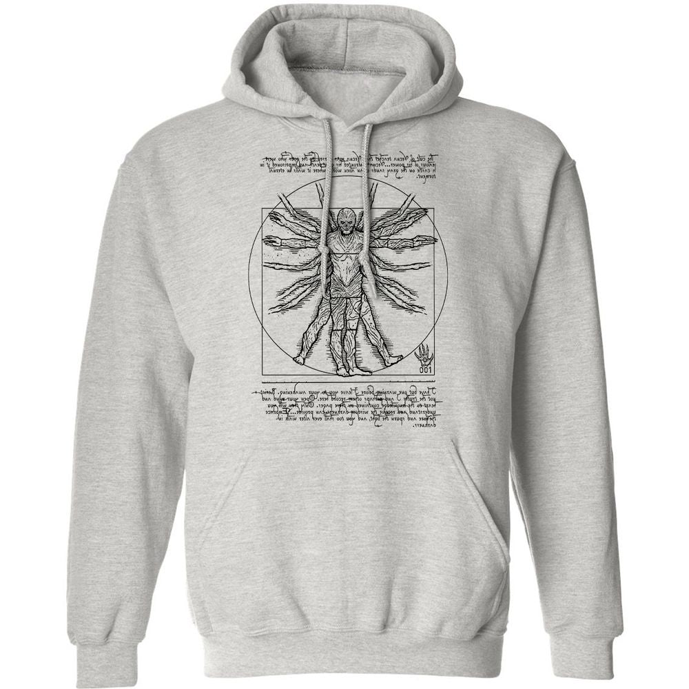 Classic Unisex Hoodie - Q15BJJNF - Ash - 2