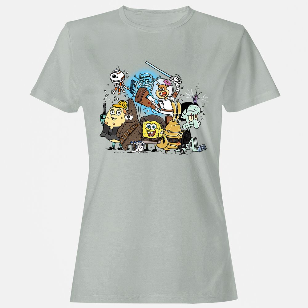 Women's T-Shirt - KGRGAT36 - Ash - 2