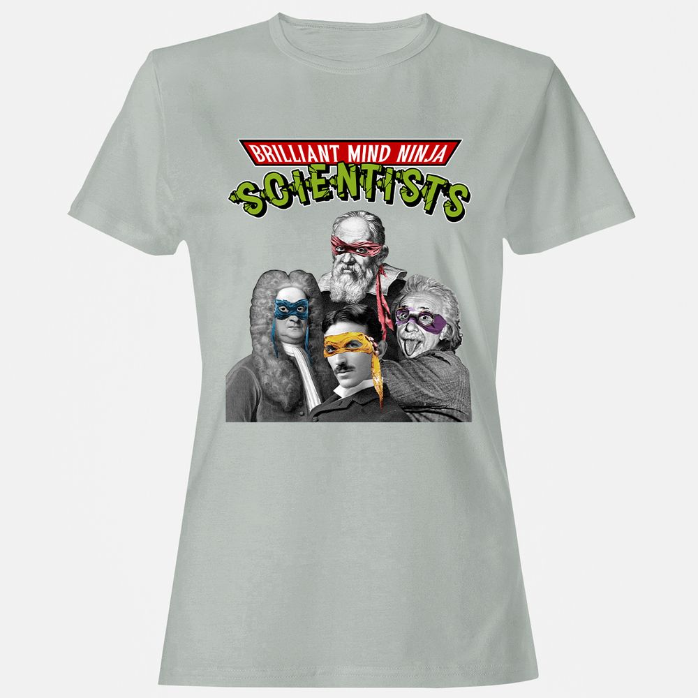 Women's T-Shirt - 6Z2WQZYE - Ash - 2