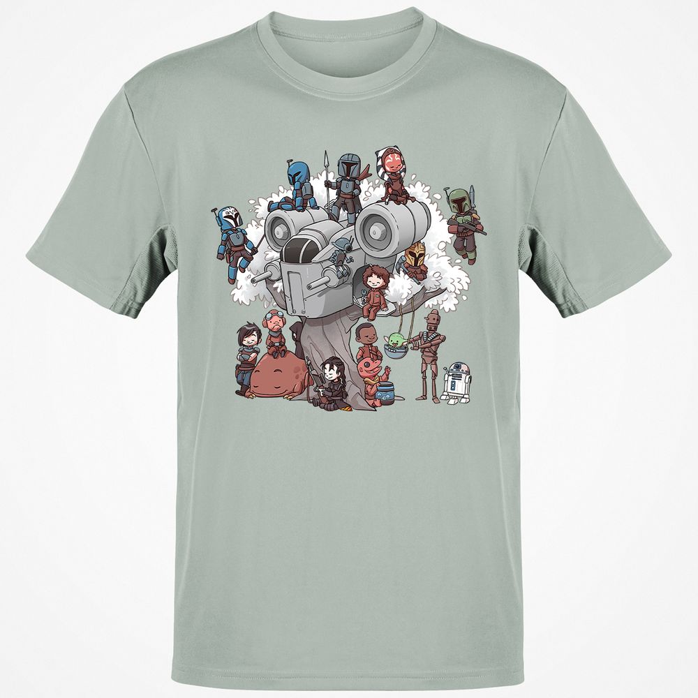 Classic Unisex T-Shirt - VHWXVRBK - Ash - 2