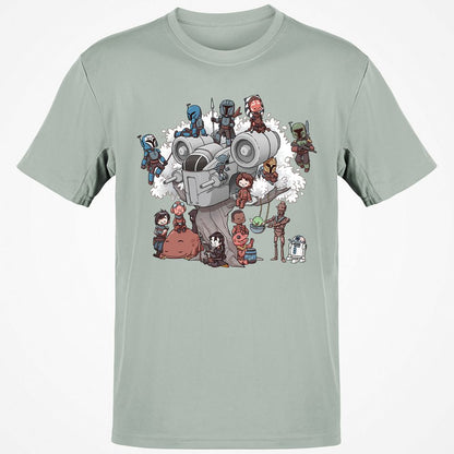 Classic Unisex T-Shirt - VHWXVRBK - Ash - 2