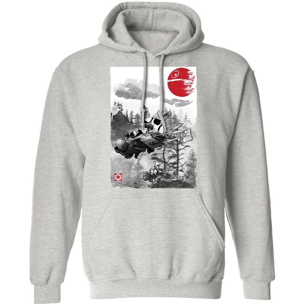 Classic Unisex Hoodie - 6RT749D9 - Ash - 2