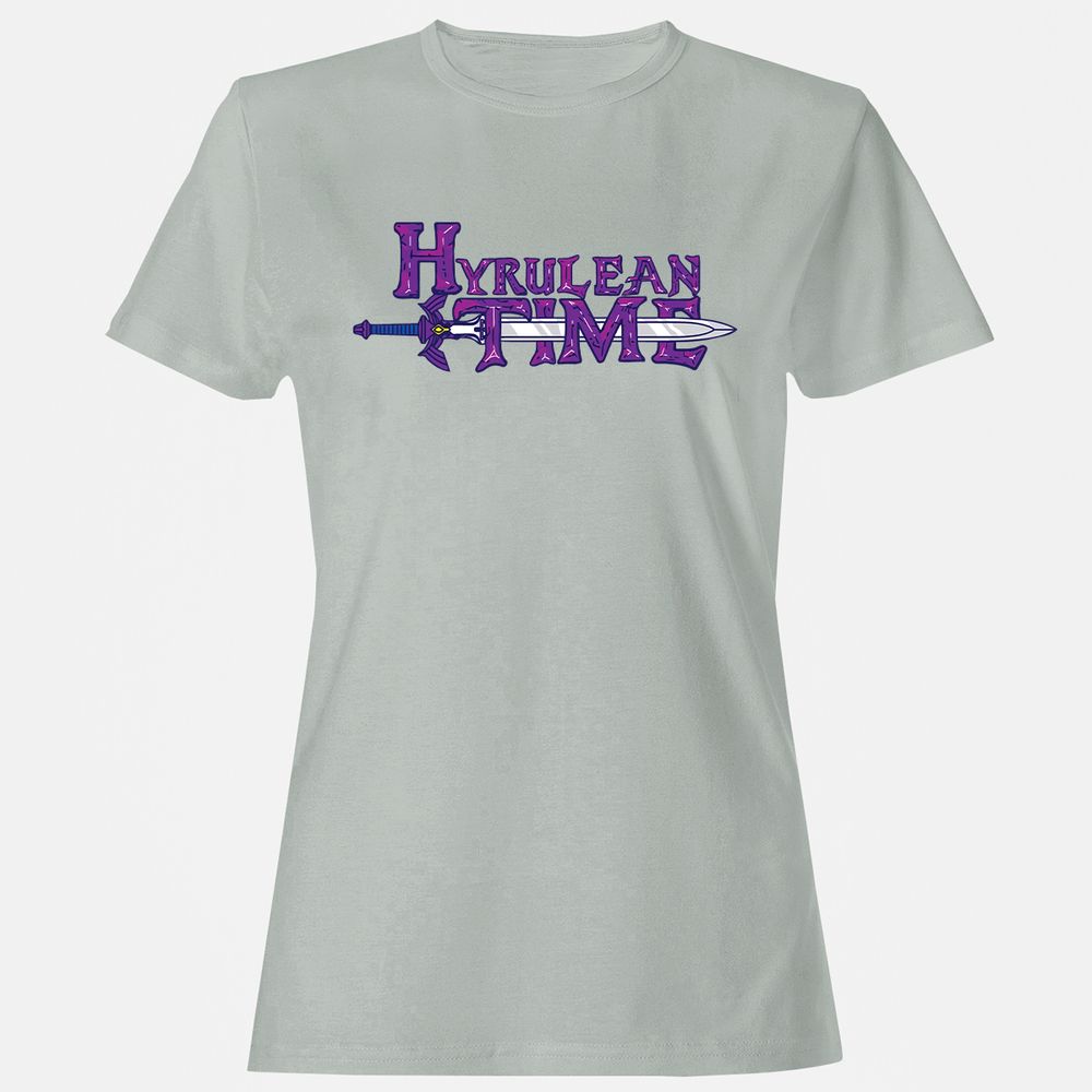 Women's T-Shirt - QJ4EK7AX - Ash - 2