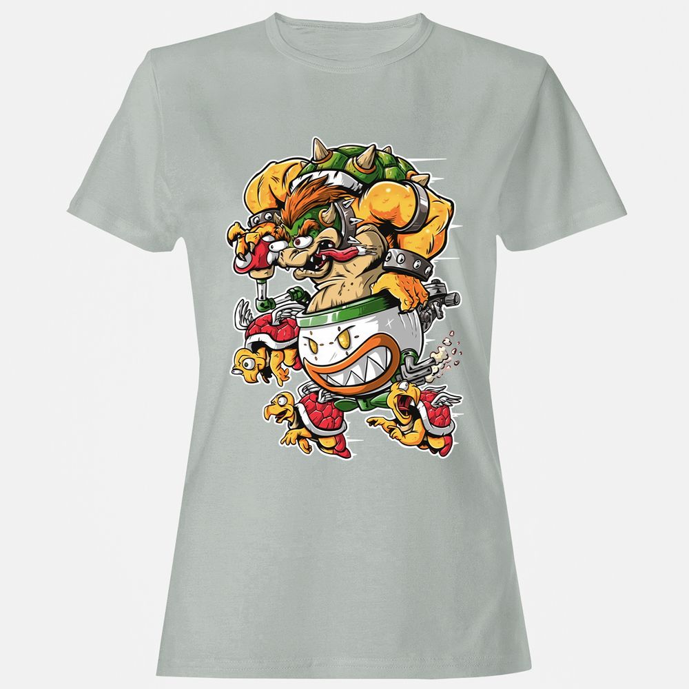 Women's T-Shirt - 4EQMYARK - Ash - 2
