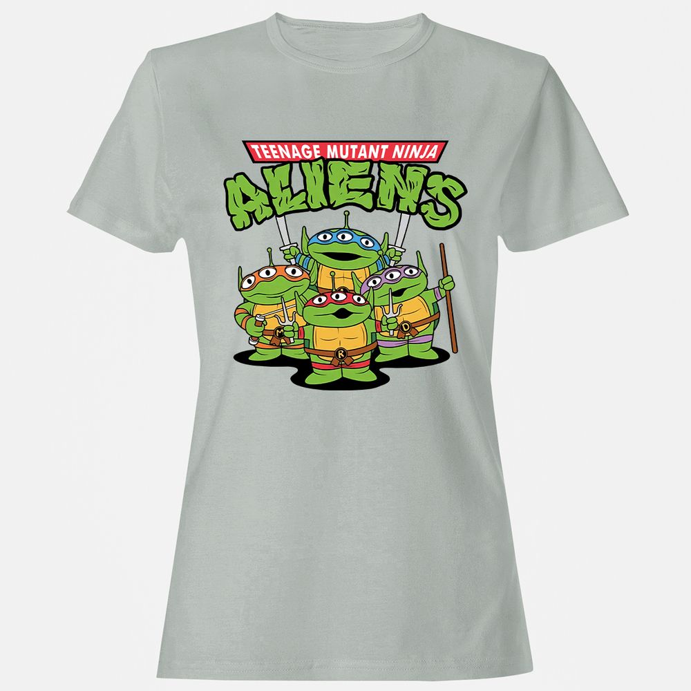 Women's T-Shirt - NX3YX5YQ - Ash - 2