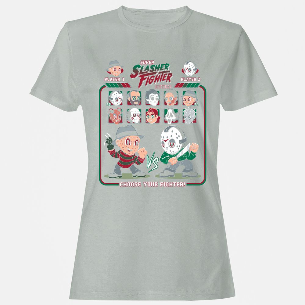 Women's T-Shirt - JG7RN8WS - Ash - 2