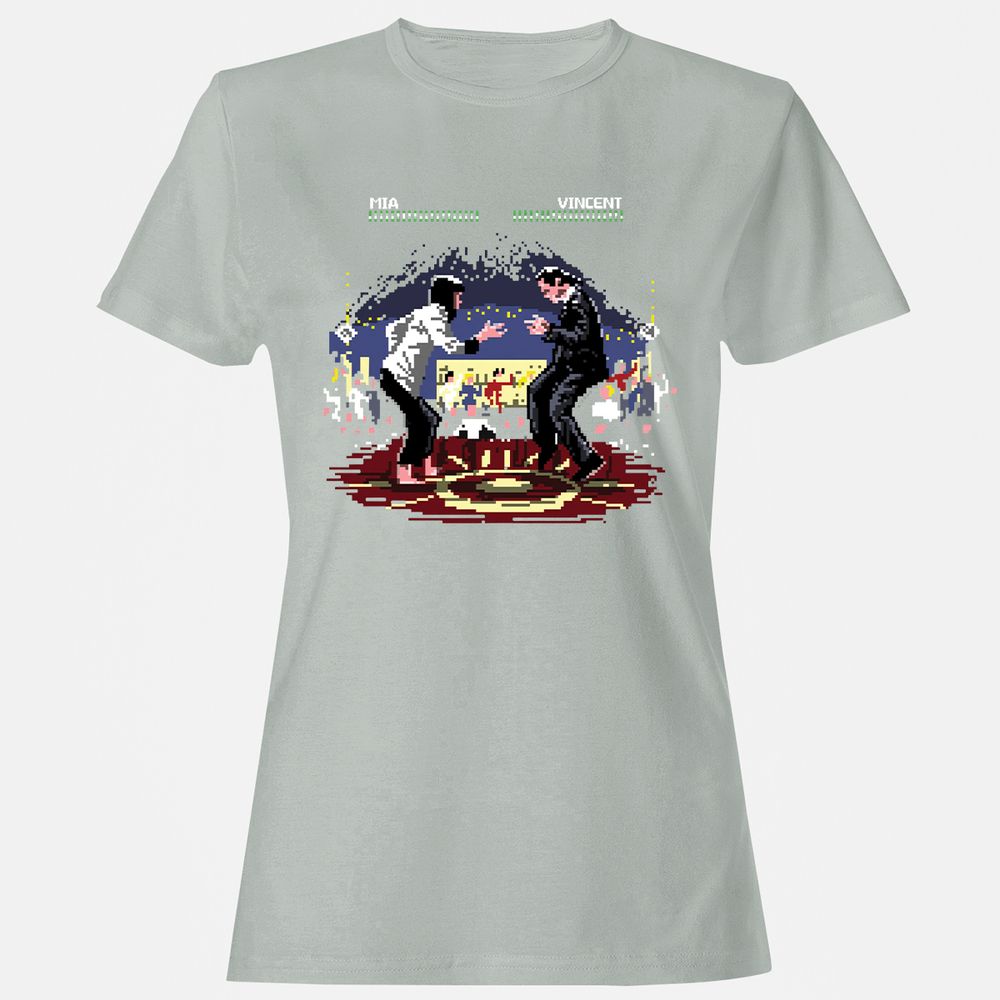 Women's T-Shirt - X3DPWVC4 - Ash - 2