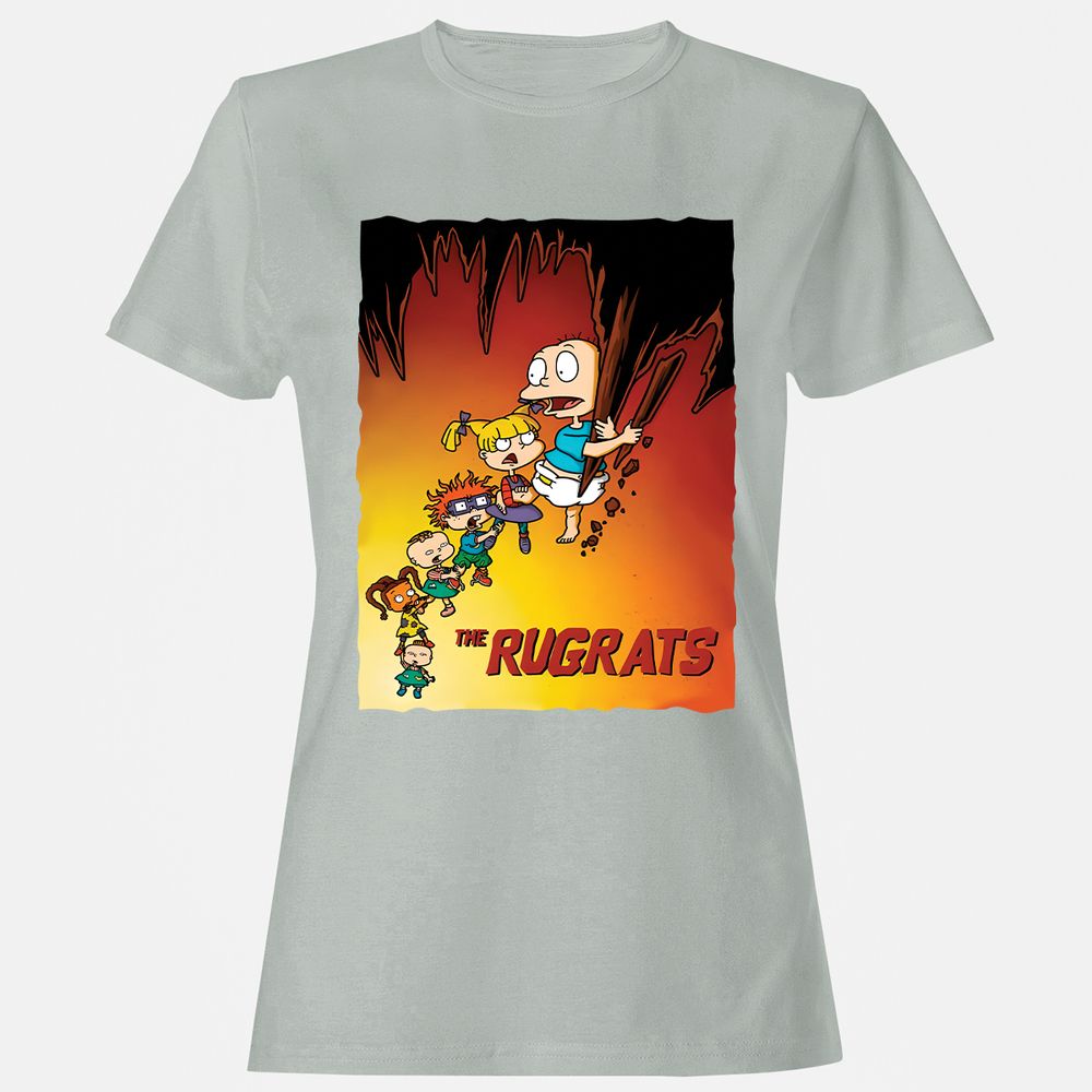 Women's T-Shirt - AGKUXN3Q - Ash - 2