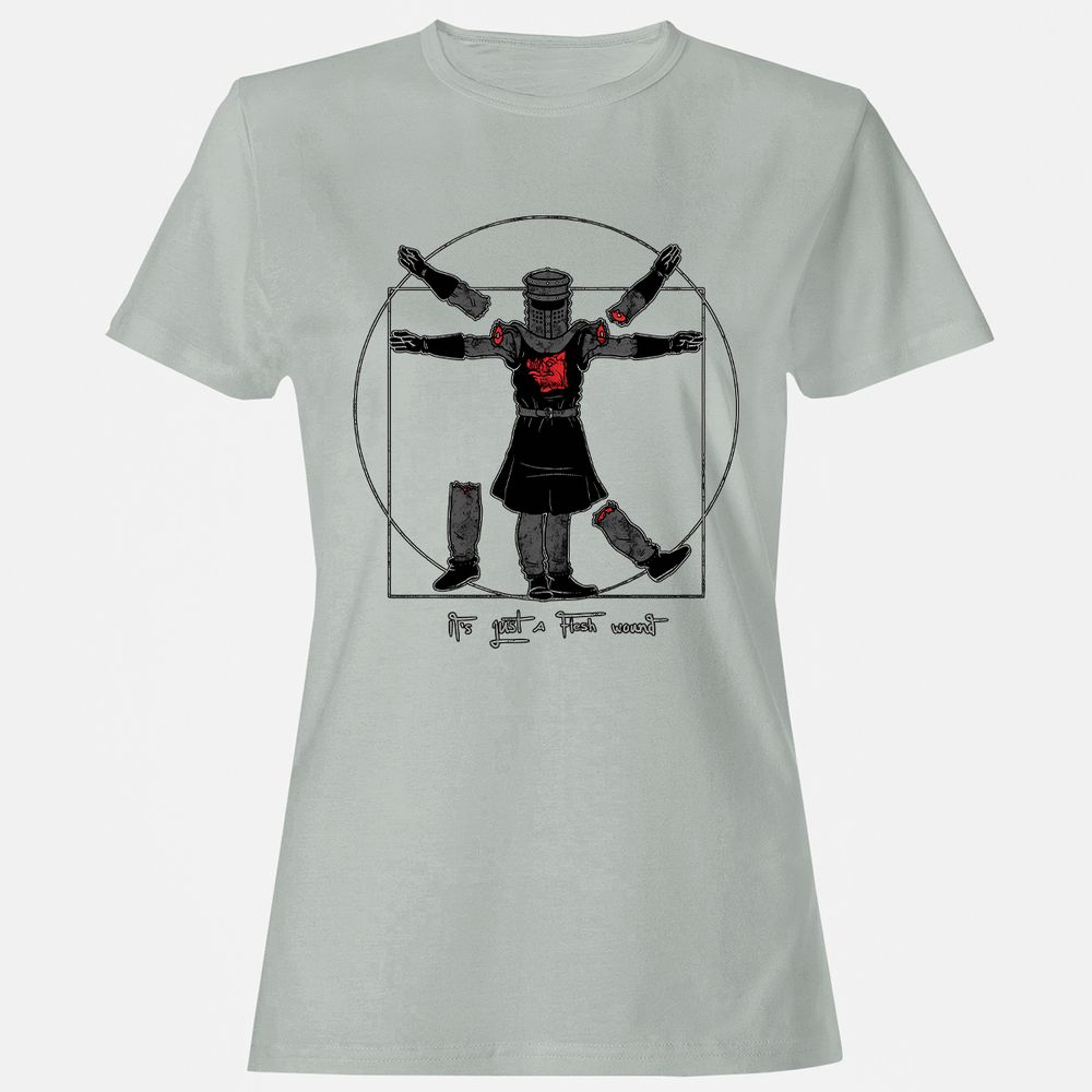 Women's T-Shirt - B4H9PBPV - Ash - 2