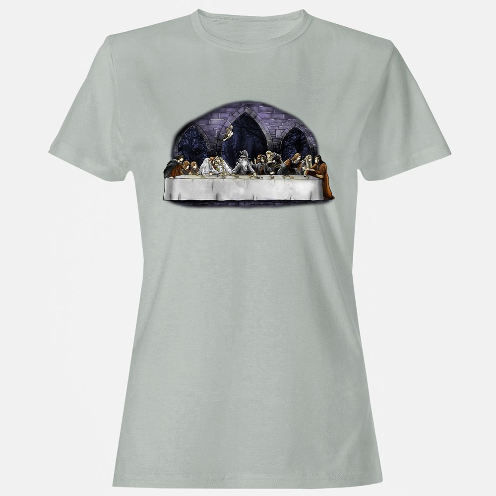 Women's T-Shirt - 74X7TGAZ - Ash - 2