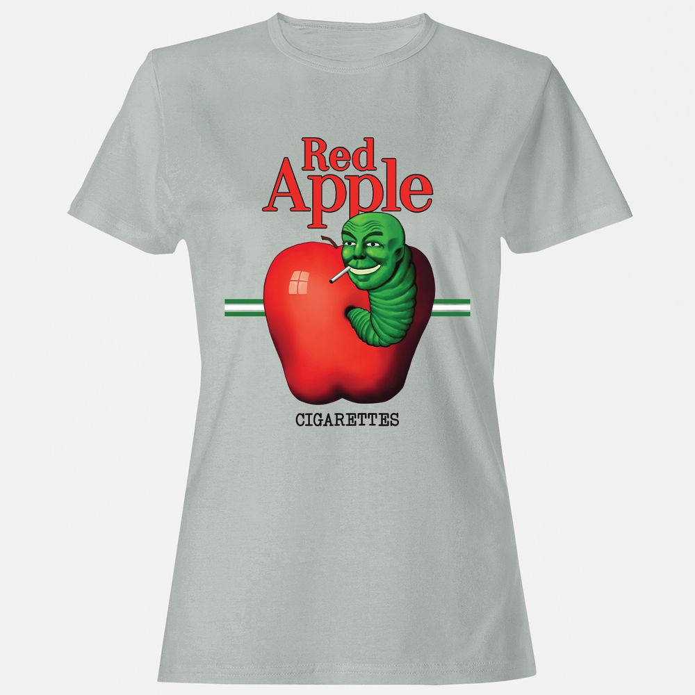 Women's T-Shirt - E77KJ6VR - Ash - 2