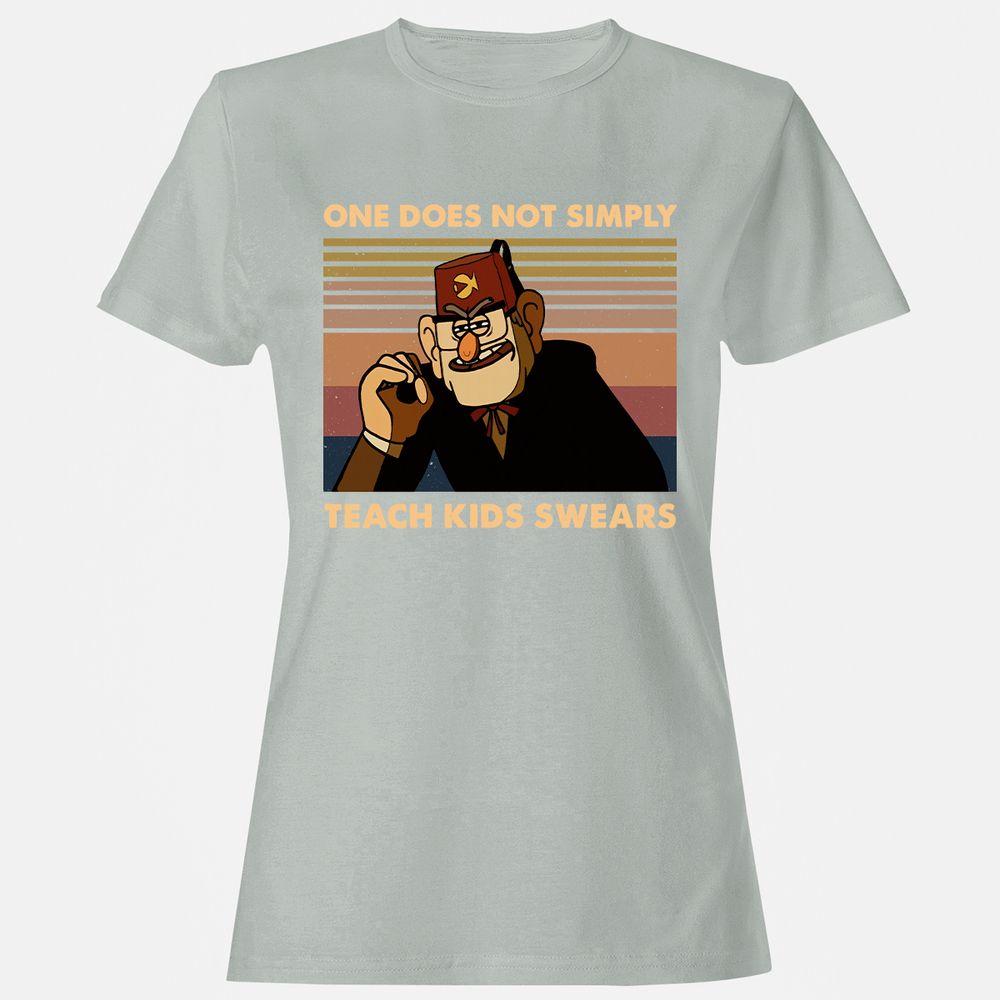 Women's T-Shirt - NQNUX48V - Ash - 2