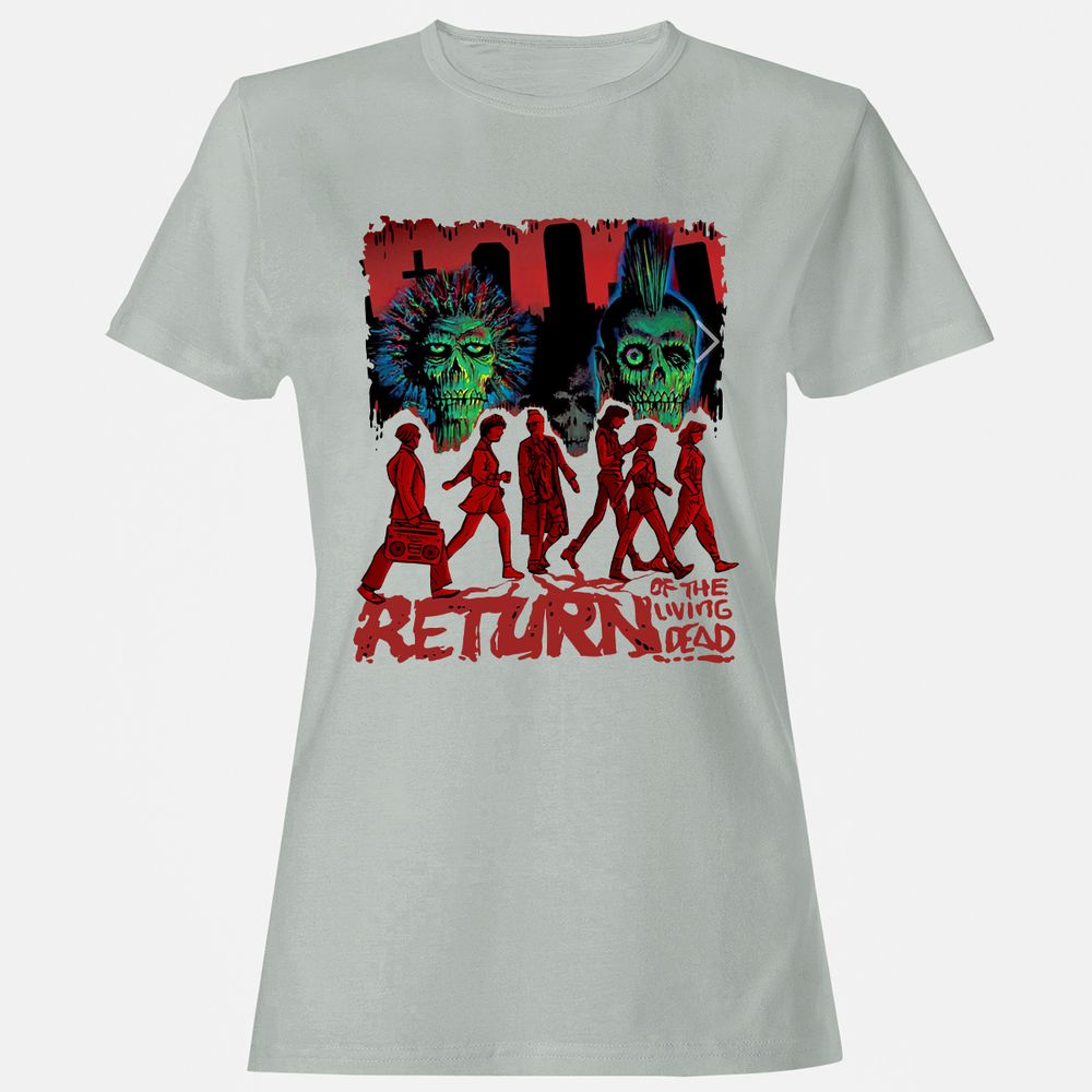 Women's T-Shirt - 4DPEBQVB - Ash - 2