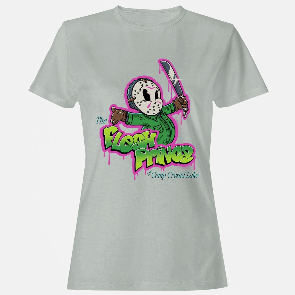 Women's T-Shirt - KZU81PEV - Ash - 2