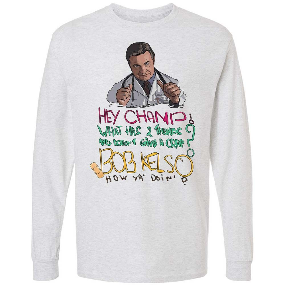Long Sleeve T-Shirt - UV5NNMCL - Ash - 2