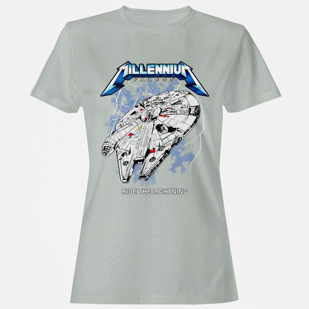 Women's T-Shirt - ANS1A8CS - Ash - 2