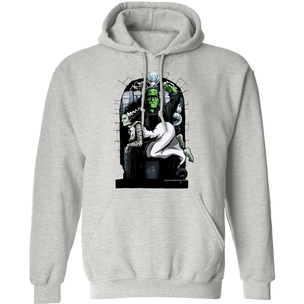 Classic Unisex Hoodie - GN6FFWLP - Ash - 2