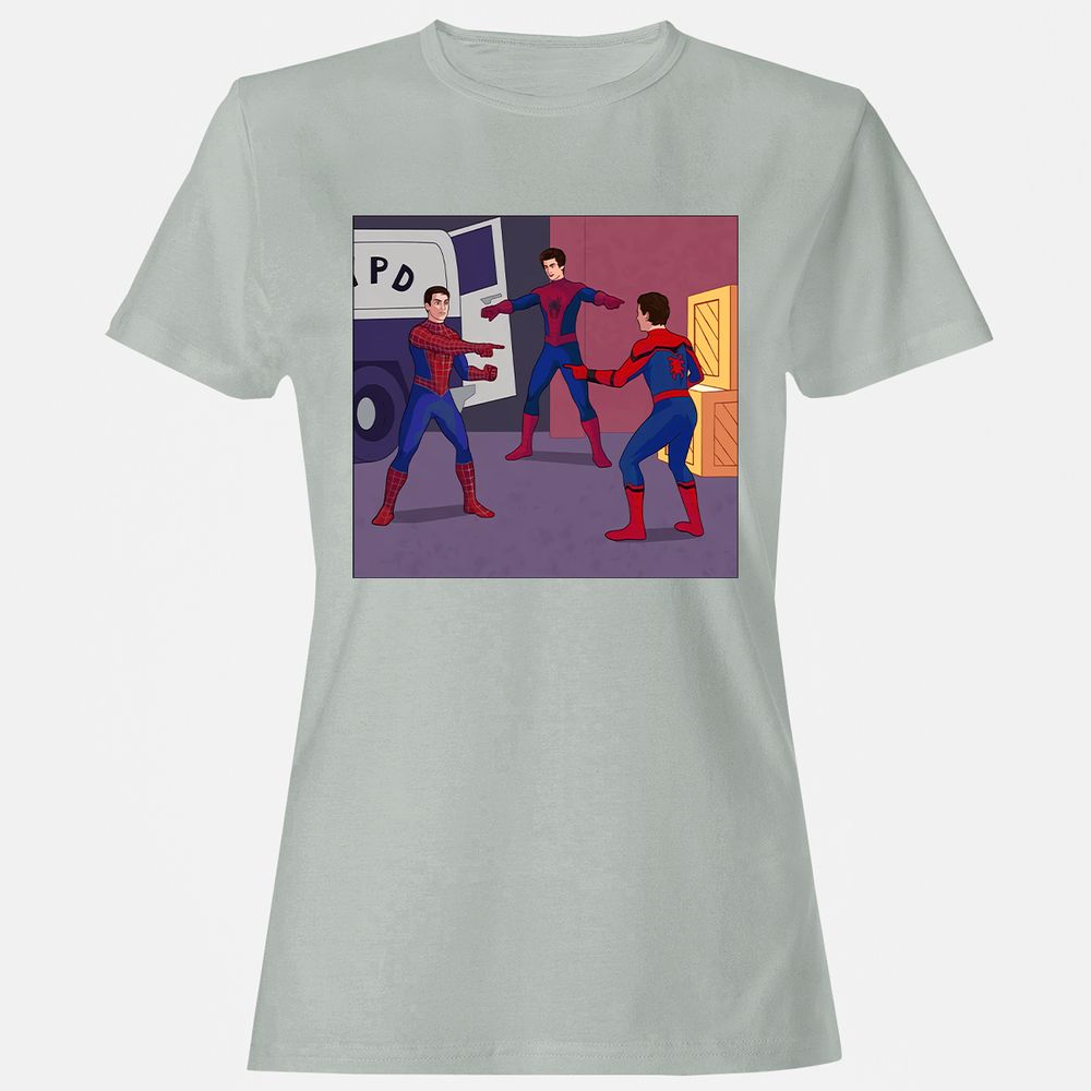 Women's T-Shirt - LZA6NVQV - Ash - 2