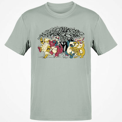 Classic Unisex T-Shirt - Q44RWH7G - Ash - 2