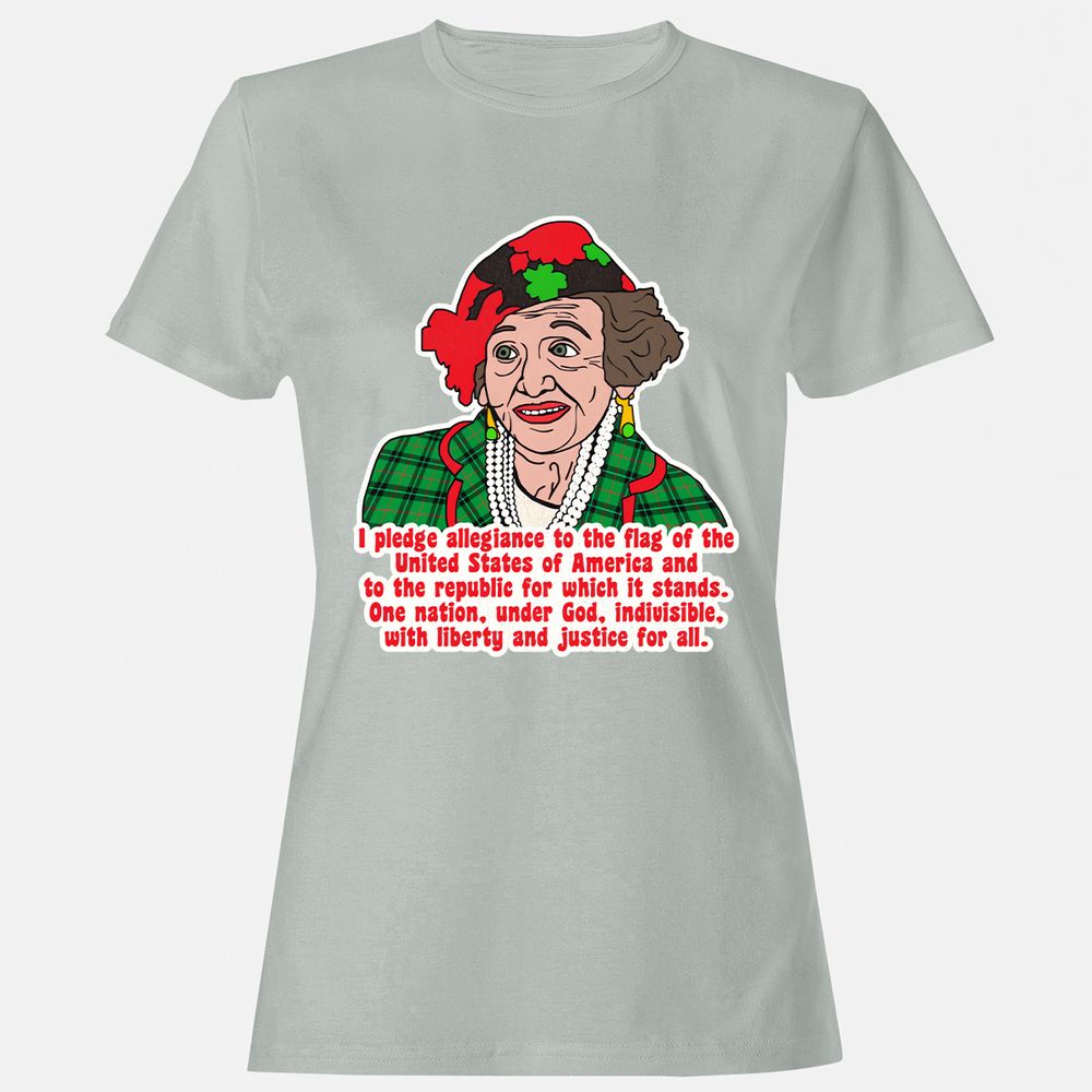 Women's T-Shirt - YQTLQSA7 - Ash - 2