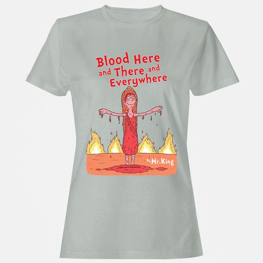 Women's T-Shirt - 42E3H8A9 - Ash - 2