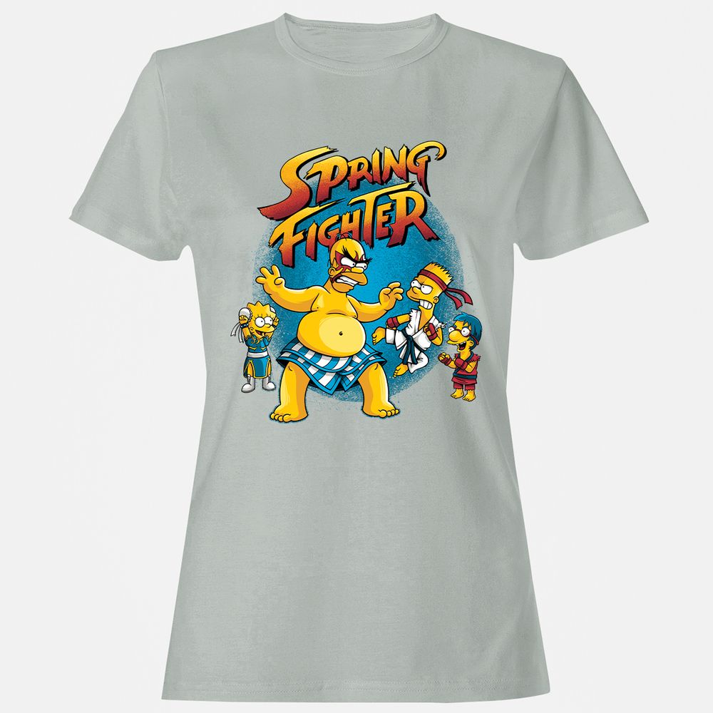 Women's T-Shirt - XNT1ZRTY - Ash - 2
