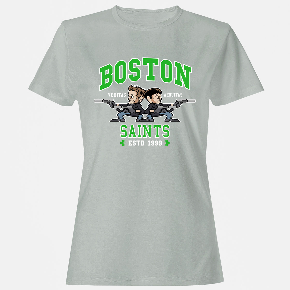 Women's T-Shirt - SE1YGK57 - Ash - 2