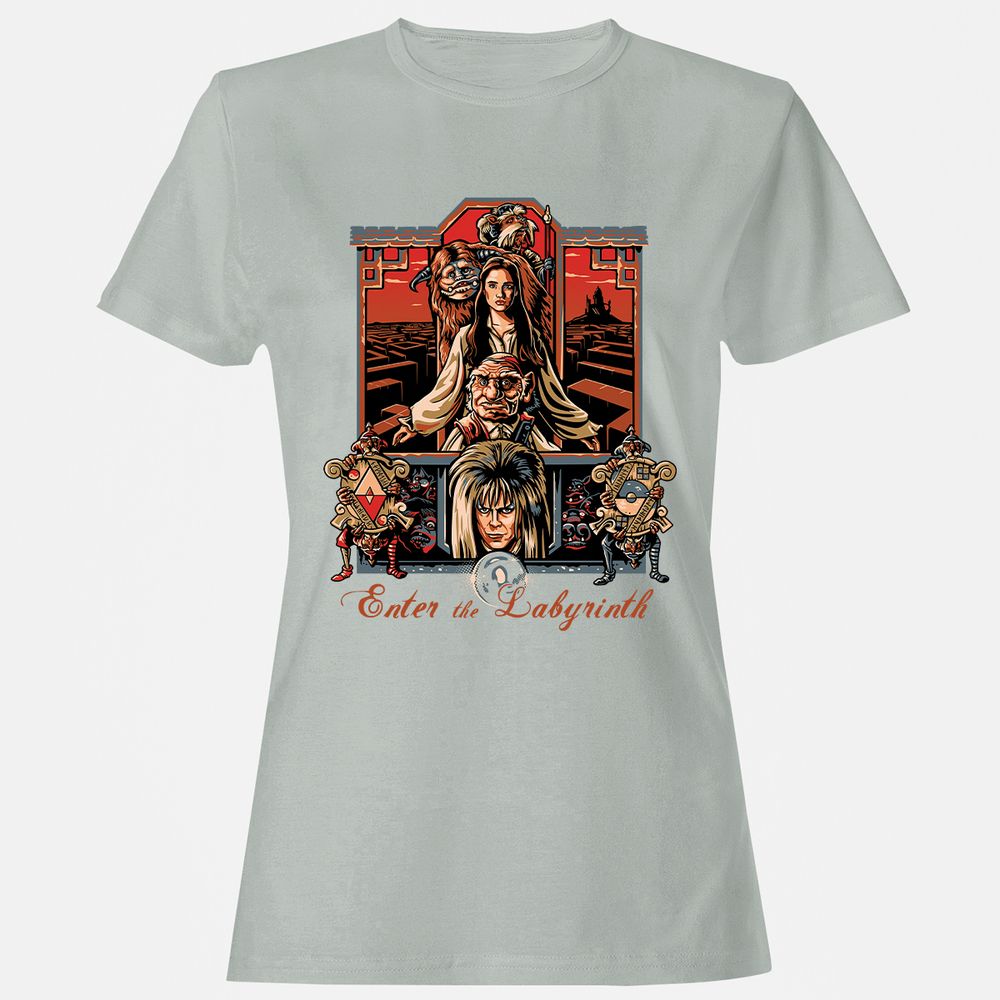 Women's T-Shirt - TJZZ7WZY - Ash - 2