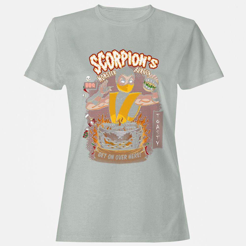 Women's T-Shirt - XH5H48FP - Ash - 2