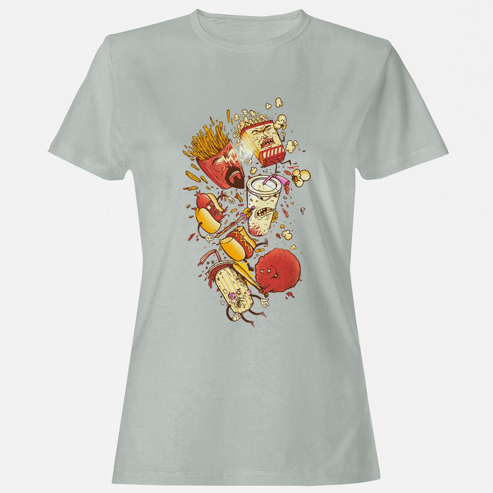 Women's T-Shirt - 92F34MAV - Ash - 2