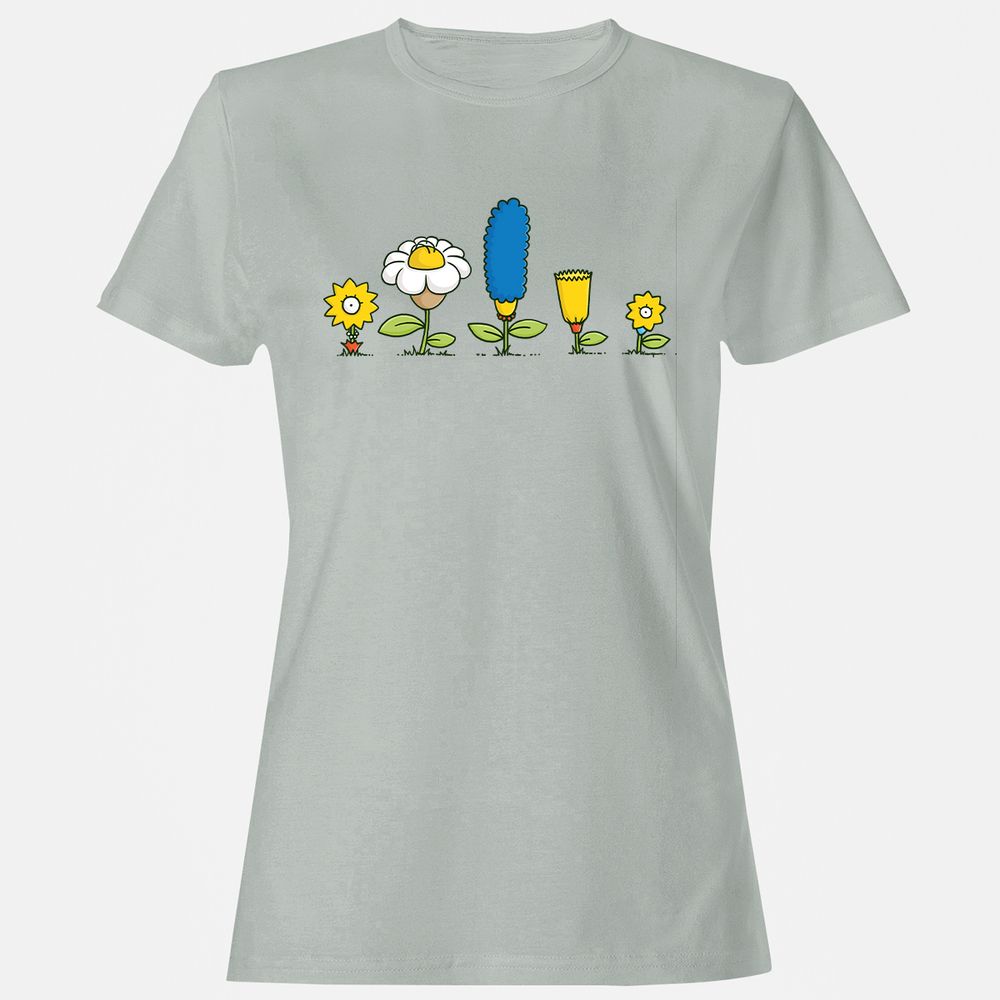 Women's T-Shirt - 9JWUSUUU - Ash - 2