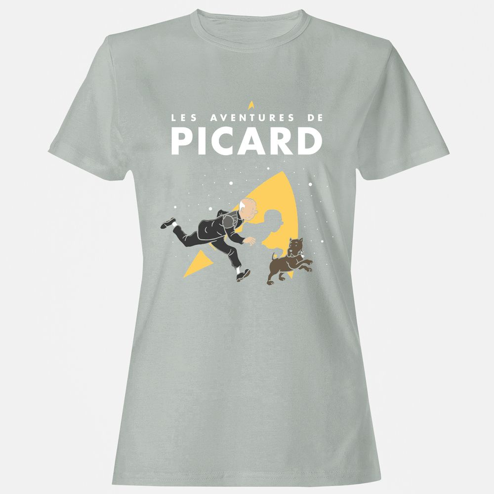 Women's T-Shirt - AX6VTY11 - Ash - 2