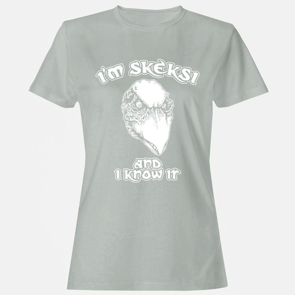 Women's T-Shirt - 4FMGSGY1 - Ash - 2