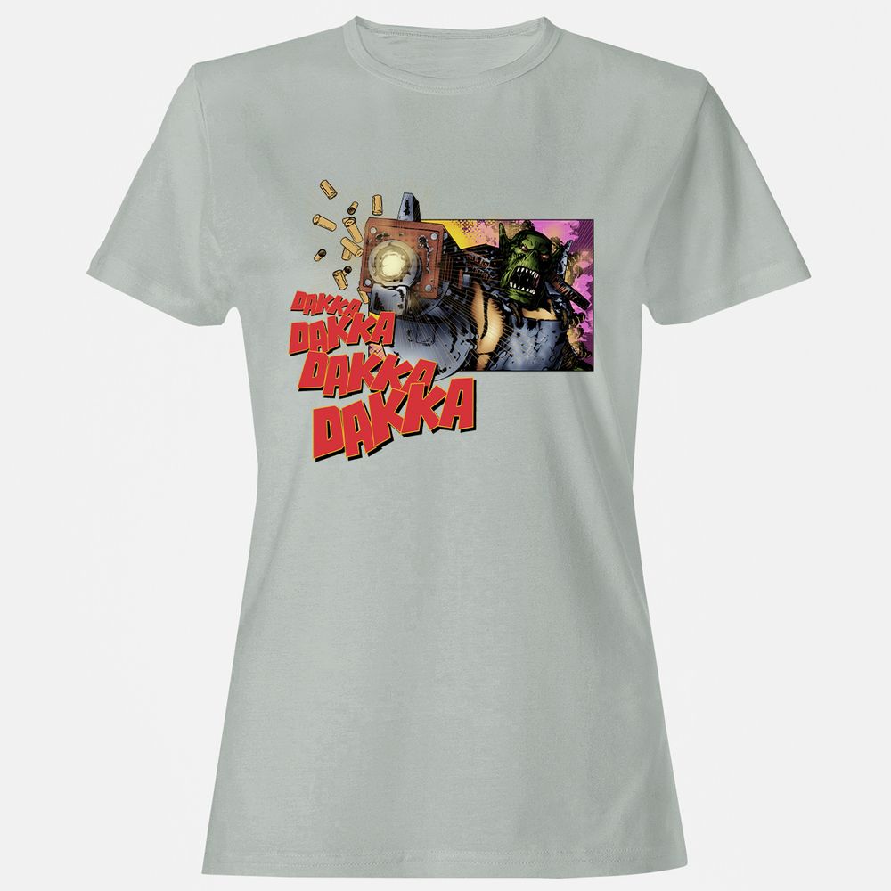 Women's T-Shirt - 66ARFYQS - Ash - 2