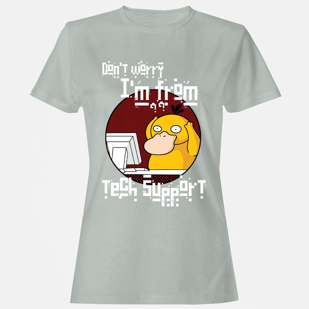 Women's T-Shirt - FUZRX6FB - Ash - 2