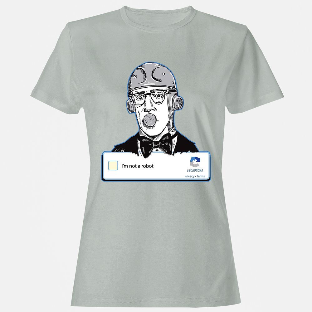 Women's T-Shirt - HCLZJJFK - Ash - 2