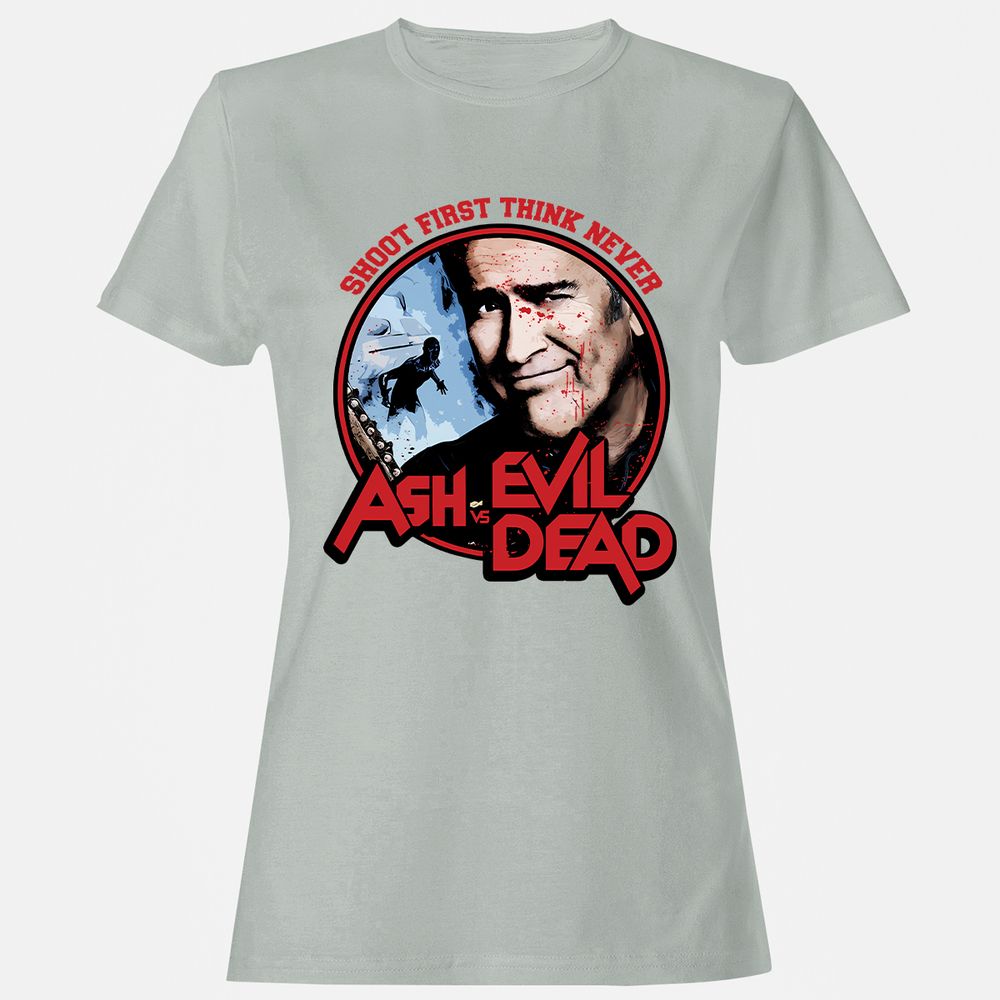 Women's T-Shirt - VDWT5CXX - Ash - 2