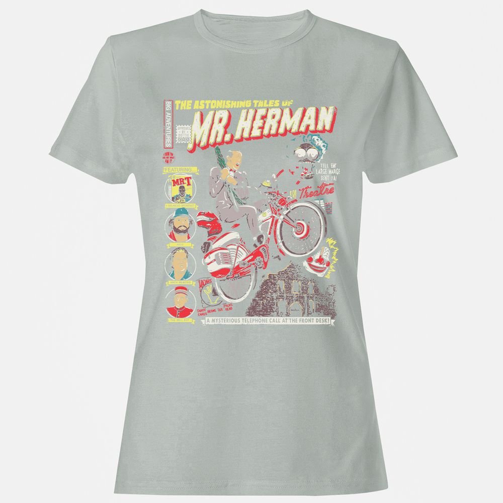 Women's T-Shirt - N7MXP5Z6 - Ash - 2