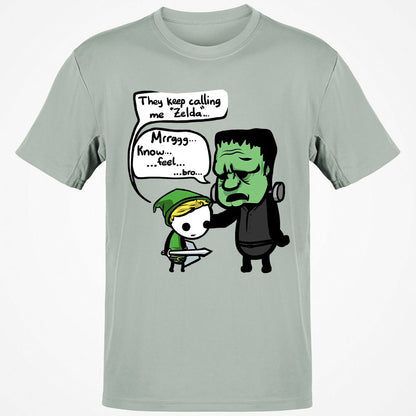 Classic Unisex T-Shirt - 45LL2QLV - Ash - 2