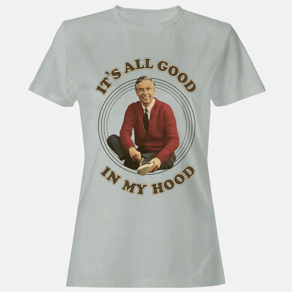 Women's T-Shirt - XZ7XK6CF - Ash - 2