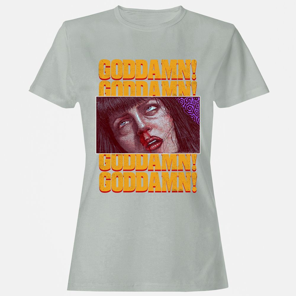 Women's T-Shirt - JHBD9G7J - Ash - 2