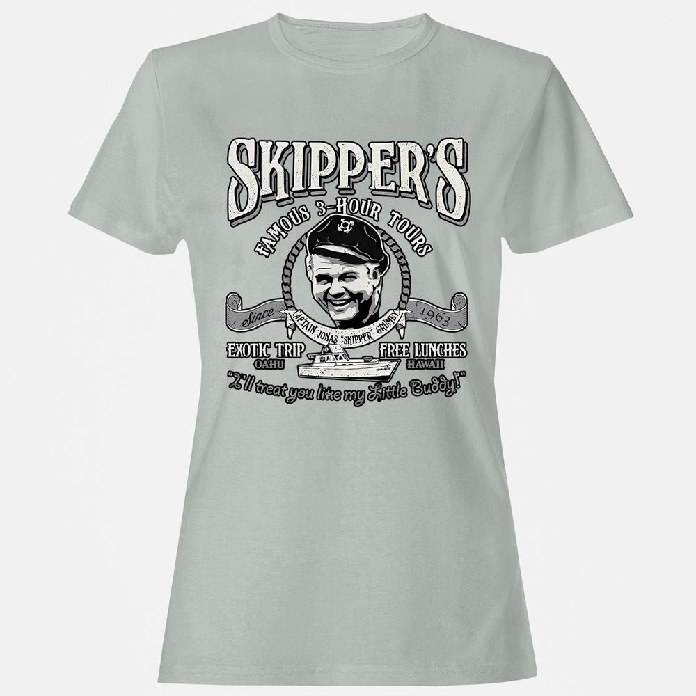 Women's T-Shirt - C7PJDB8A - Ash - 2
