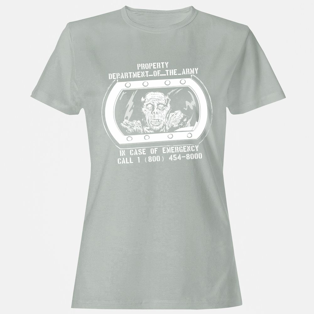 Women's T-Shirt - 5G72WVUJ - Ash - 2