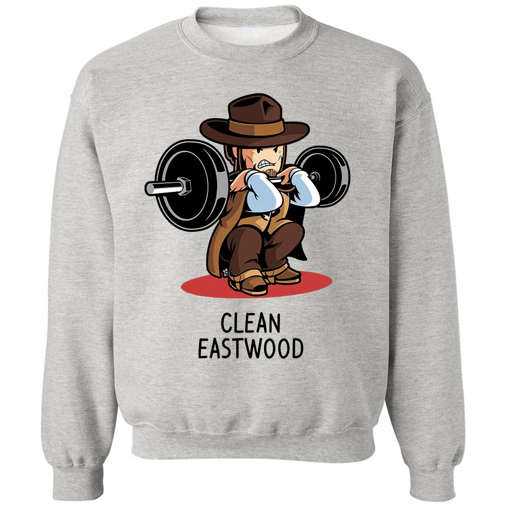 Classic Unisex Sweatshirt - EHCJ6HHW - Ash - 2