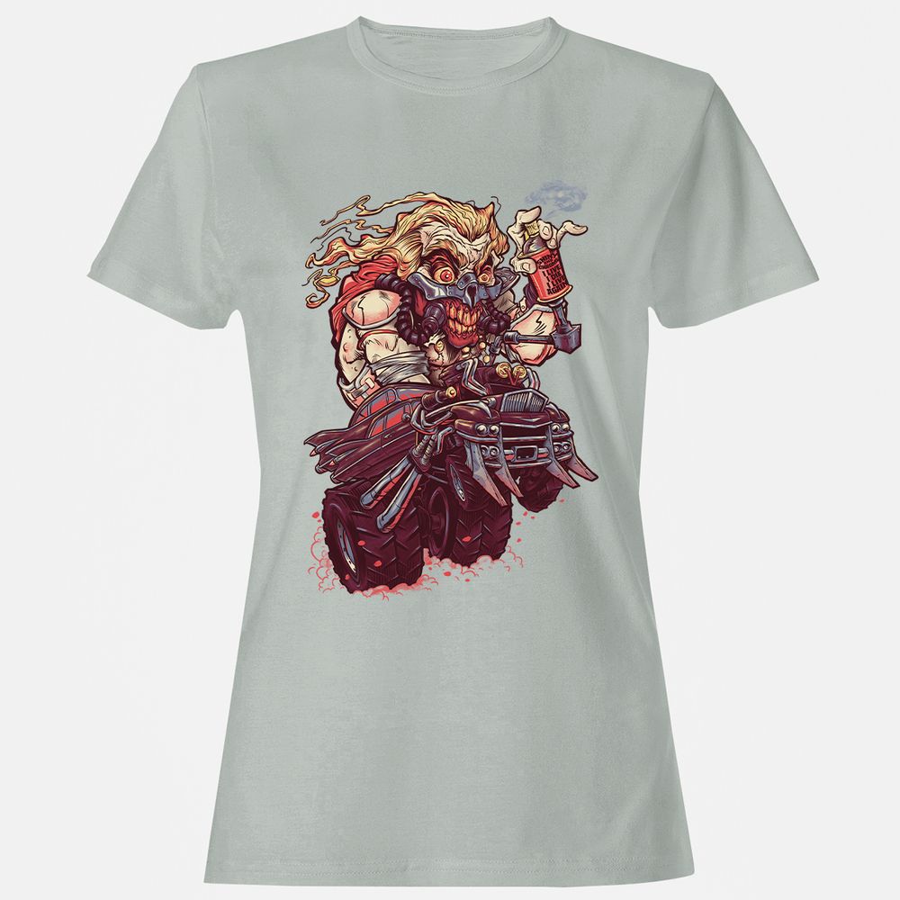 Women's T-Shirt - WM3ZM4UB - Ash - 2