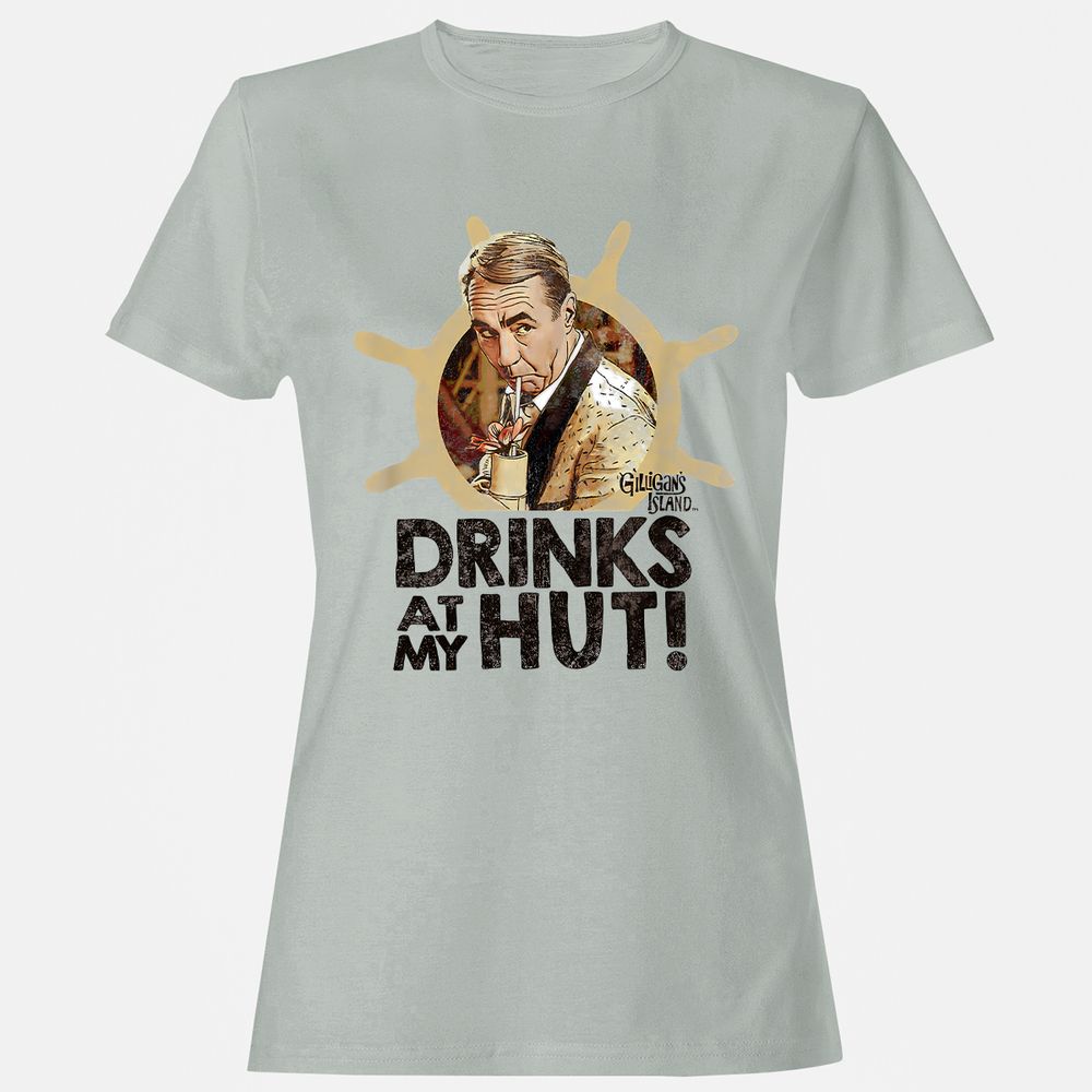 Women's T-Shirt - 1PKQNDRS - Ash - 2